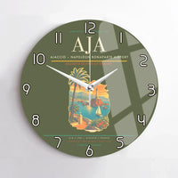 Thumbnail for Ajaccio  Napoleon Bonaparte Airport AJA Wall-Clock No-Frame - Green Army