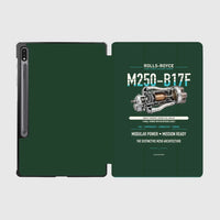 Thumbnail for M250-B17F design on dark green samsung tablet tablet case