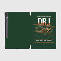Thumbnail for Fokker Dr.I design on dark green samsung tablet tablet case