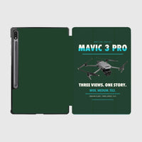 Thumbnail for DJI Mavic 3 Pro design on dark green samsung tablet tablet case