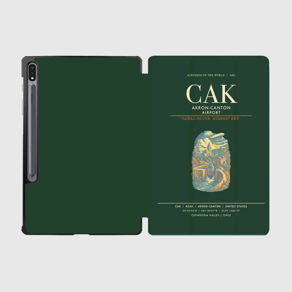 Akron-Canton Airport CAK - Dark Green