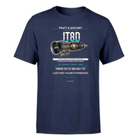 Thumbnail for JT8D design on navy blue single side