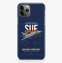 Thumbnail for Dassault Super Étendard design on navy blue magsafe iphone case, for iPhone Pro Max