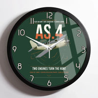 Thumbnail for Fairey Gannet AS.4 design on dark green framed wall clock