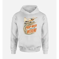 Thumbnail for SIGNAL 647 - Prop Wash Starts The Weekend design on white hoodie single side