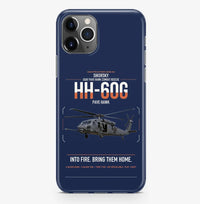 Thumbnail for Sikorsky HH-60G Pave Hawk design on navy blue magsafe iphone case, for iPhone Pro Max