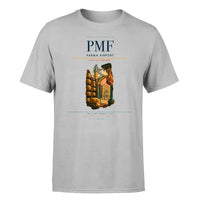 Thumbnail for Parma Airport (PMF) T-Shirt single-side front print in Light Gray | parma-airport-pmf-double-side-t-shirt