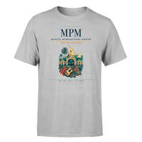 Thumbnail for Maputo International Airport (MPM) T-Shirt single-side front print in Light Gray | maputo-international-airport-mpm-double-side-t-shirt