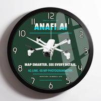 Thumbnail for Parrot ANAFI Ai design on dark green framed wall clock
