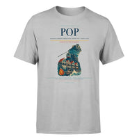 Thumbnail for Gregorio Luperón International Airport (POP) T-Shirt single-side front print in Light Gray | gregorio-luperón-international-airport-pop-double-side-t-shirt