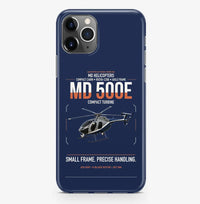 Thumbnail for MD Helicopters MD 500E design on navy blue magsafe iphone case, for iPhone Pro Max