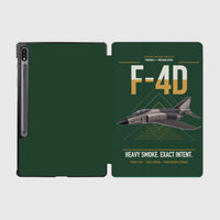 Thumbnail for F-4D Phantom II design on dark green samsung tablet tablet case