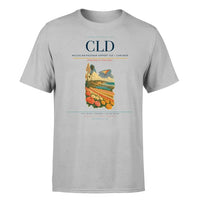 Thumbnail for McClellan-Palomar Airport (CLD) T-Shirt single-side front print in Light Gray | mcclellan-palomar-airport-cld-double-side-t-shirt