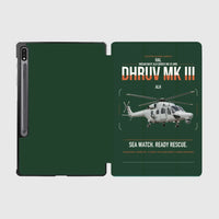 Thumbnail for HAL ALH Dhruv Mk III design on dark green samsung tablet tablet case