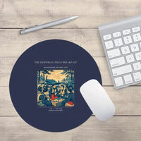 Thumbnail for VINTAGE G4511 - The Dispersal Field Breakfast - Designed Mouse Pads design on navyblue round