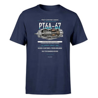 Thumbnail for PT6A-67 design on navy blue single side