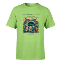 Thumbnail for VINTAGE G4505 - The Sandbag Hangar - Premium T-Shirt design on lightgreen premium t shirt