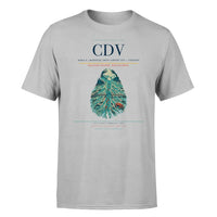 Thumbnail for Merle K. (Mudhole) Smith Airport (CDV) T-Shirt single-side front print in Light Gray | merle-k-mudhole-smith-airport-cdv-double-side-t-shirt