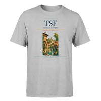 Thumbnail for Treviso Airport (TSF) T-Shirt single-side front print in Light Gray | treviso-airport-tsf-double-side-t-shirt