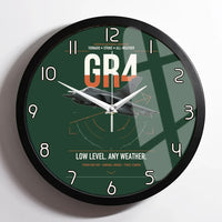 Thumbnail for Panavia Tornado GR4 design on dark green framed wall clock