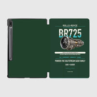 Thumbnail for BR725 design on dark green samsung tablet tablet case