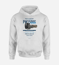Thumbnail for PW1500G design on white hoodie single side