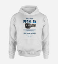 Thumbnail for PEARL 15 design on white hoodie single side