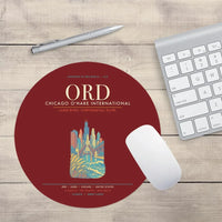 Thumbnail for Chicago O'Hare International Airport ORD - Dark Red