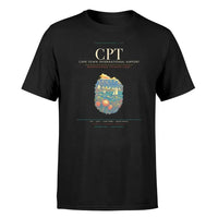 Thumbnail for Cape Town Airport (CPT) Premium T-Shirt Black