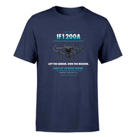 Thumbnail for Inspired Flight IF1200A design on navy blue single side