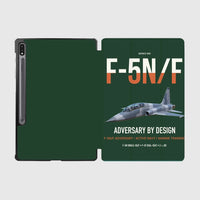 Thumbnail for F-5N F Adversary design on dark green samsung tablet tablet case