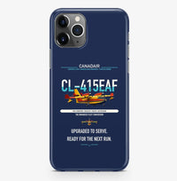 Thumbnail for Canadair CL-415EAF design on navy blue magsafe iphone case, for iPhone Pro Max