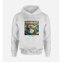 Thumbnail for VINTAGE G4390 - The Fence Post Navigation - Premium Hoodie design on white premium