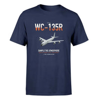 Thumbnail for WC-135R Constant Phoenix design on navy blue double-side t-shirt, single-side print
