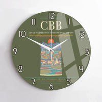 Thumbnail for Jorge Wilstermann International Airport CBB Wall-Clock No-Frame - Green Army