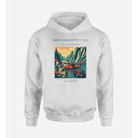 Thumbnail for VINTAGE G4185 - The Fjord Jetty Call - Premium Hoodie design on white premium