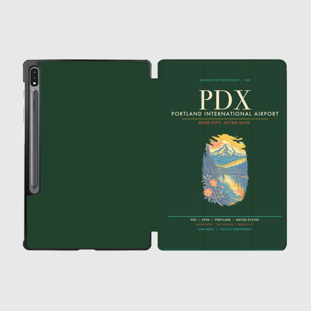 Portland International Airport PDX - Dark Green
