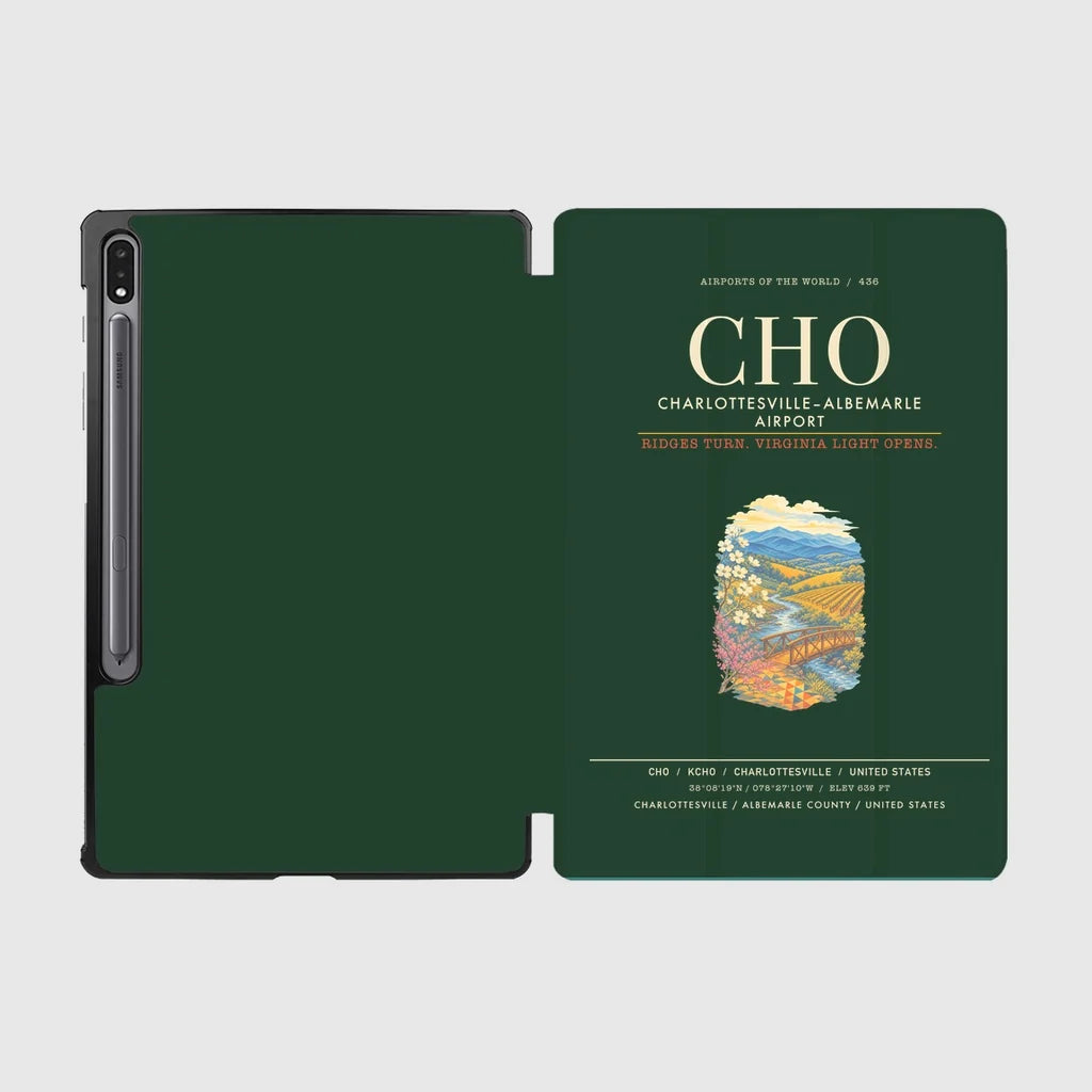 CharlottesvilleAlbemarle Airport CHO - Dark Green