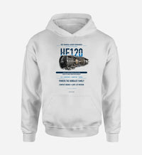 Thumbnail for HF120 design on white hoodie single side
