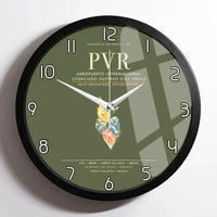 Thumbnail for Aeropuerto Internacional Licenciado Gustavo Diaz Ordaz PVR  Puerto Vallarta Wall-Clock Framed - Green Army