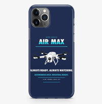 Thumbnail for Percepto Air Max Case ProMax design on navy blue iphone case promax
