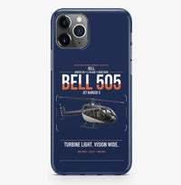Thumbnail for Bell 505 Jet Ranger X design on navy blue magsafe iphone case, for iPhone Pro Max
