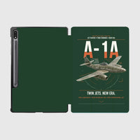Thumbnail for Messerschmitt Me 262A-1a design on dark green samsung tablet tablet case