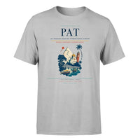 Thumbnail for Jay Prakash Narayan International Airport (PAT) T-Shirt single-side front print in Light Gray | jay-prakash-narayan-international-airport-pat-double-side-t-shirt