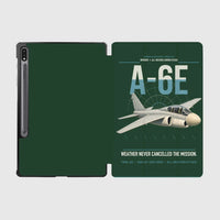 Thumbnail for A-6E Intruder design on dark green samsung tablet tablet case