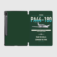 Thumbnail for Piper PA-44-180 Seminole design on dark green samsung tablet tablet case