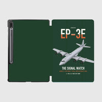 Thumbnail for EP-3E ARIES II design on dark green samsung tablet tablet case