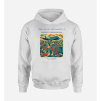 Thumbnail for VINTAGE G4388 - The County Seat Shuttle - Premium Hoodie design on white premium