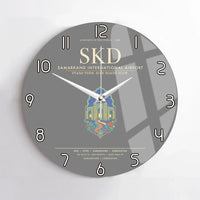 Thumbnail for Samarkand International Airport SKD Wall-Clock No-Frame - Gray