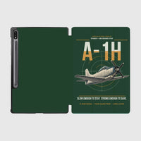 Thumbnail for A-1H Skyraider design on dark green samsung tablet tablet case